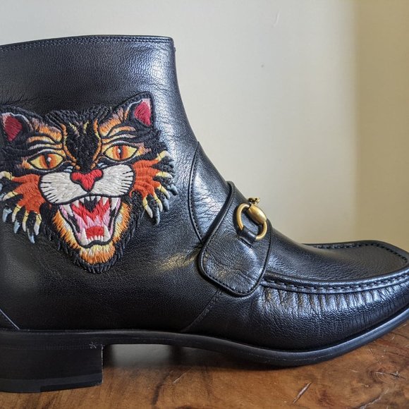 Gucci Horsebit UFO CAT Boots - Picture 4 of 11